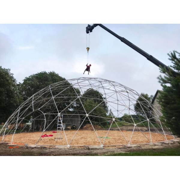 Waterproof 30 Meters Music RGB Lighting Festival Dome Tent