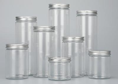 do ANIMAL DE ESTIMAÇÃO transparente plástico dos recipientes do frasco de 65mm a boca larga range o ODM