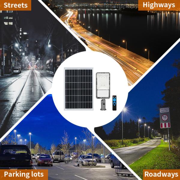 Промышленные алюминиевые солнечные уличные фонари 60в 100в 500в СИД с поляком