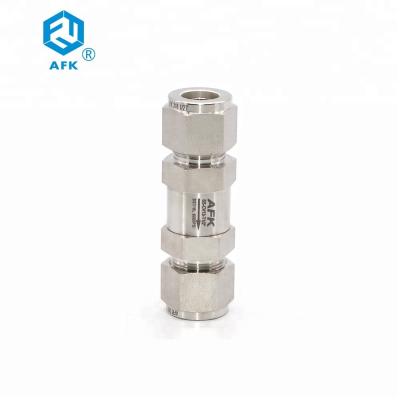 Ar válvula de verificação Inline de aço inoxidável do não-retorno compressor 1/2”
