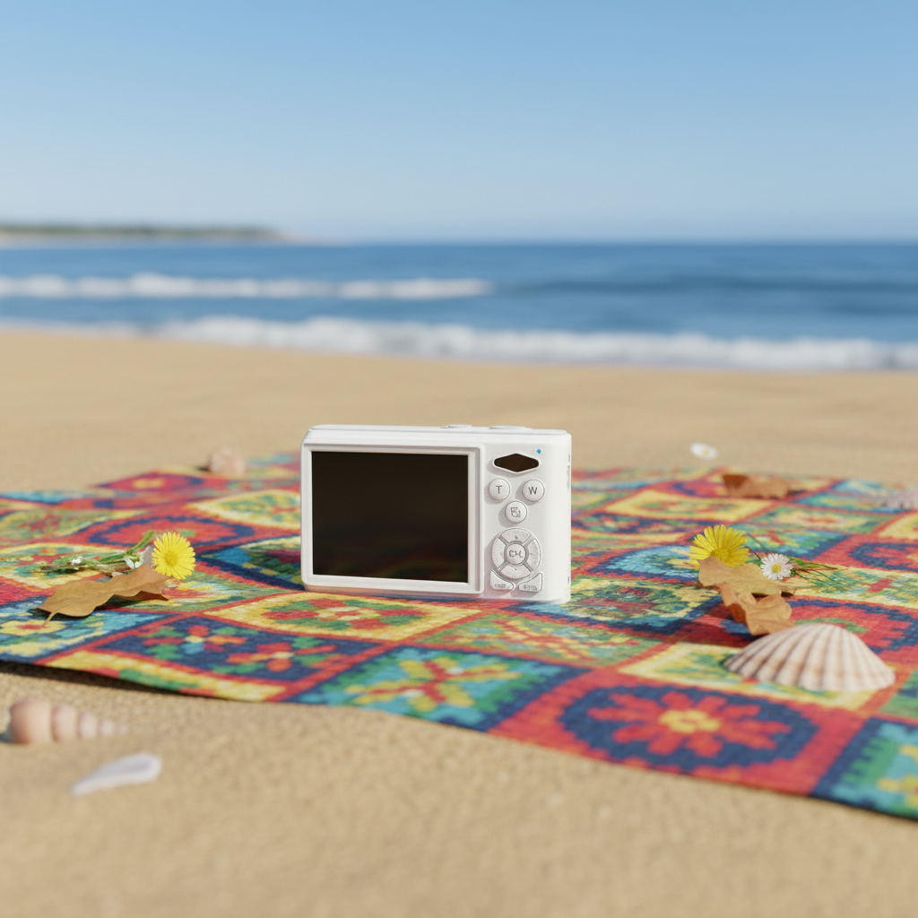 4K Recording 18X Zoom Dual Lens 64MP Compact Vlogging Camera 2.8 Inch Display Electronic Image Stabilization OTG Connection for