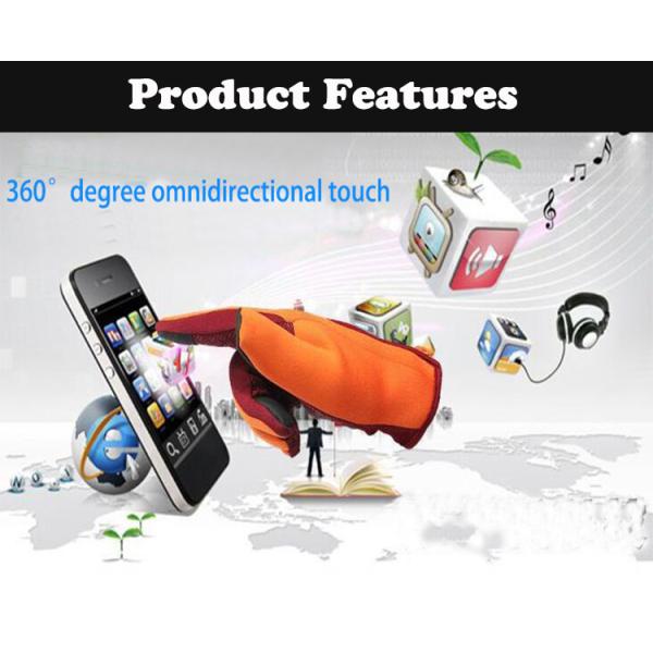 Waterproof Warm Full Finger Touch Screen Motorcycle Cycling Gloves for Winter Riding