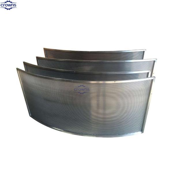 Écran de fil de fer Johnson Wedge DSM Écran de filtre parabolique courbe soudé écran de tamisage