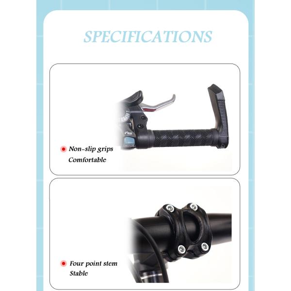 Многоцветный 20-дюймовый легкий горный велосипед для детских приключений на открытом воздухе