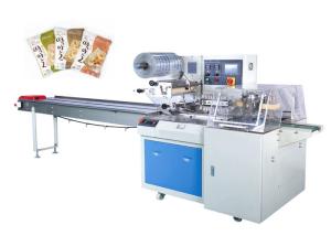 Machine congelée horizontale d'emballage alimentaire de boulette avec le plateau