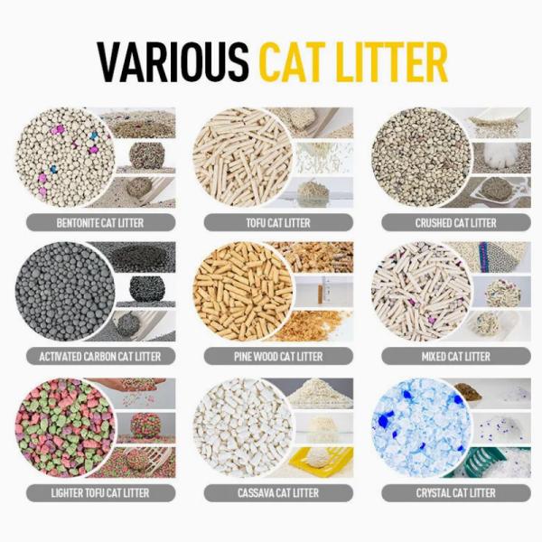 Tofu pur Litter de chat Thé blanc Naturel fibre végétale de qualité alimentaire Matières premières