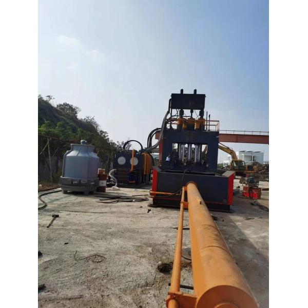 800 toneladas de potencia 1600mm cuchilla Q91-800 escombros hidráulicos de metal cortador de barandillas escombros de metal cortador vertical