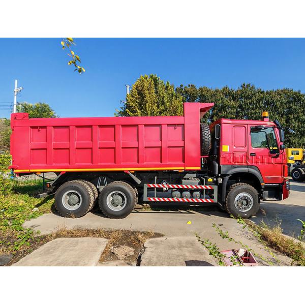 Camions à rouleaux 6x4 Sinotruk 10 roues 30 tonnes Camion à décharge standard Euro 3