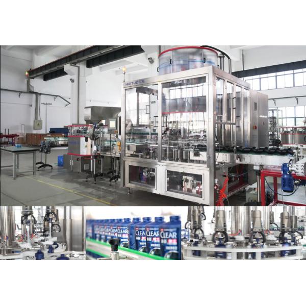4KW Liquid Filling And Capping Machine 6000BPH For Shampoo