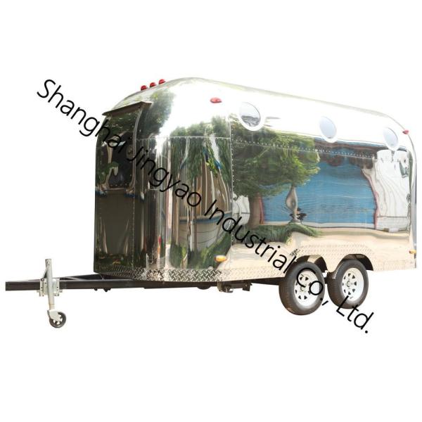 1500KG Mobile Food Trailer Fast Street Vending Cart with Style and High Sales Volume