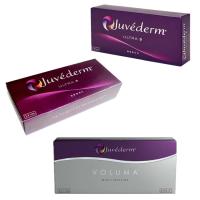 Preenchimento dérmico Juvederm para aumento de queixo 2ml Preenchimento de ácido hialurônico para nariz 24mg/mL