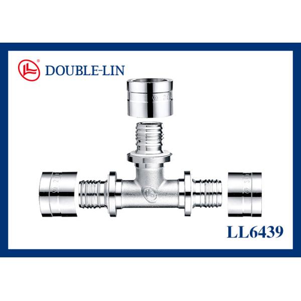 ISO228 продевают нитку штуцер трубы t 16×16×16mm латунный Pex