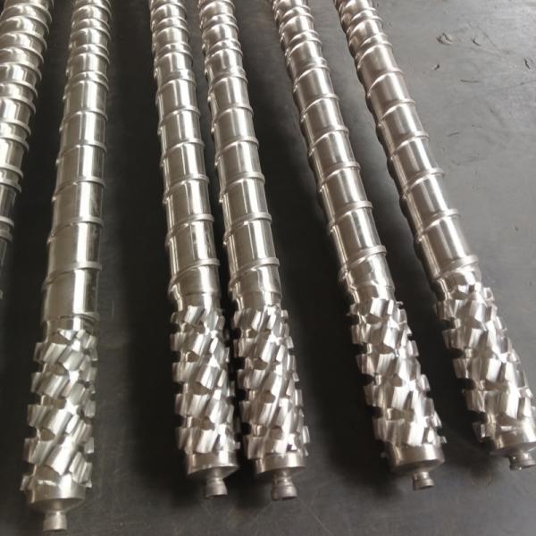 Steel Single Screw And Barrel Corrosion Resistance For Injection Molding Machine