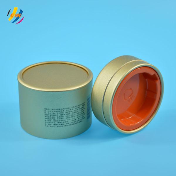 Airtight 65mm High Cosmetic Paper Tube Packaging For Eye Cream