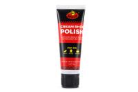 Crème lisse, tube noir, chaussure polonaise, nutriments, cuir lisse, comprenant un applicateur d'éponge