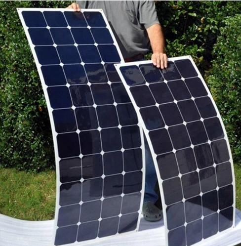 100 Watt Monocrystalline Solar Cell Panel Sunpower Strong Adhesive 2 Years Warranty
