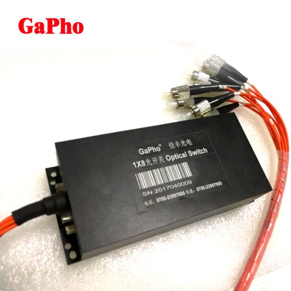1x4 1650nm Fiber Optical Switch SMF-28 For Network Restoration