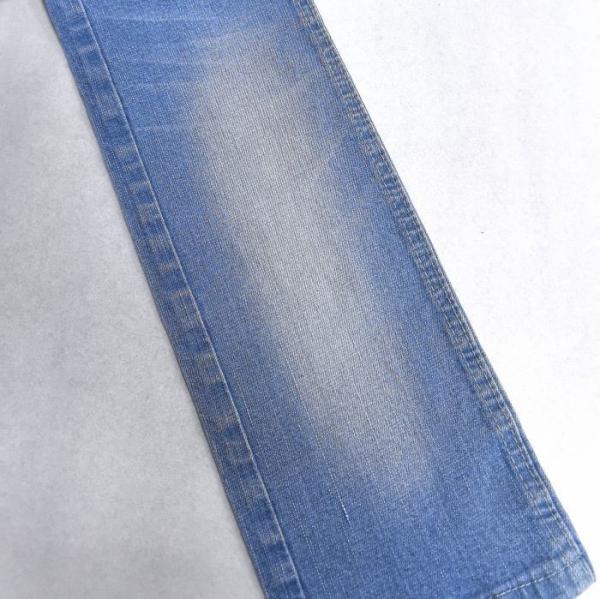 10 Oz Heavyweight Twill Slub Elastic Dark Blue Denim For Waist Jeans Yarn Count 10  Durable JSD3013