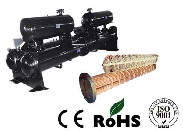 Carbon Steel Falling Film Evaporator , High Pressure Heat Exchanger R407c Refrigerant