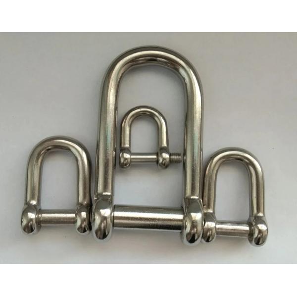Stamping Processed Stainless Steel Shackle Rigging Hardware for Customer Requirements