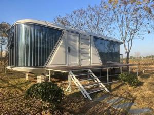Luxury Mobile Capsule Tiny House Villa Camping Caravana Dormitorio Capsule