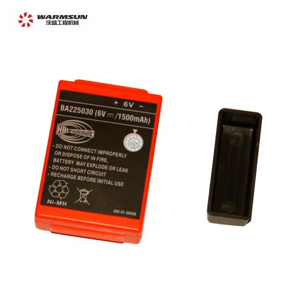 60004234 peças sobresselentes de controle remoto da bomba concreta de 1500mAh 6V HBC Radiomatic