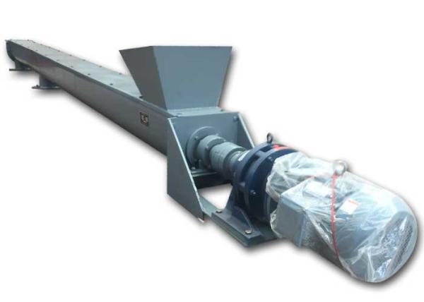 Bulk Material Auger Screw Conveyor , Vertical Auger Conveyor 1-15m Length