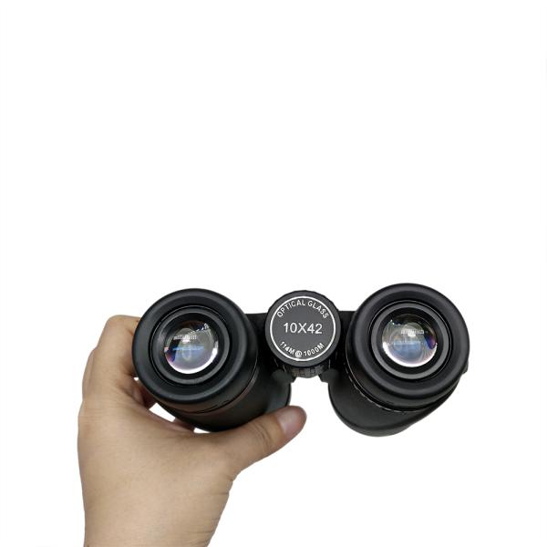 10x42 Hd Hunting Binos Roof Bak4 Prism Compact Telescope For Adults