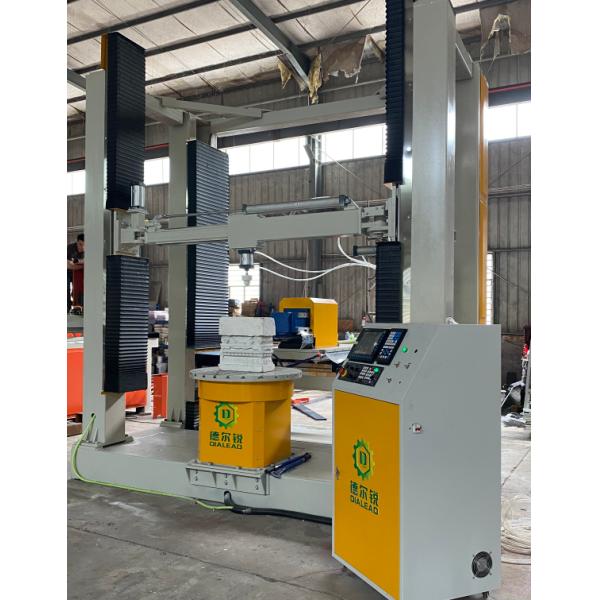 Maquina de fresado vertical CNC de 4 ejes para diseños de esculturas 3D personalizados