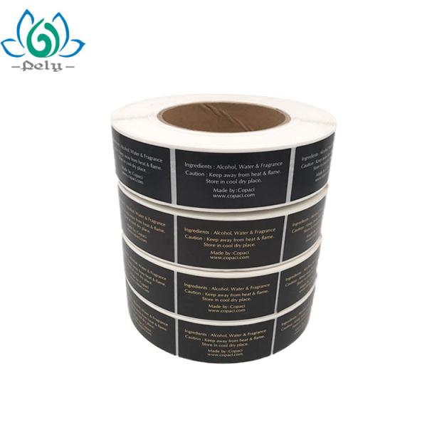 OEM CMY Printing Hot Stamping Foil Self Adhesive Sticker Paper