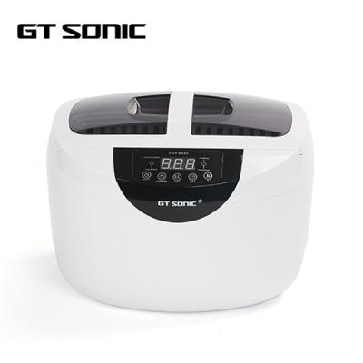 mini líquido de limpeza ultrassônico da joia 65W, líquido de limpeza ultrassônico do estojo compacto do temporizador de Digitas