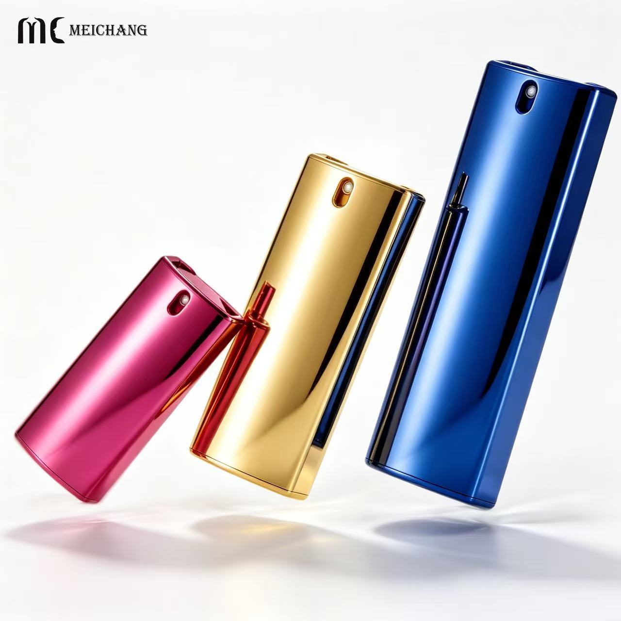 Square Refillable Perfume Spray Bottle – 10ml / 20ml / 40ml Portable Perfume Packaging (MC-1205)