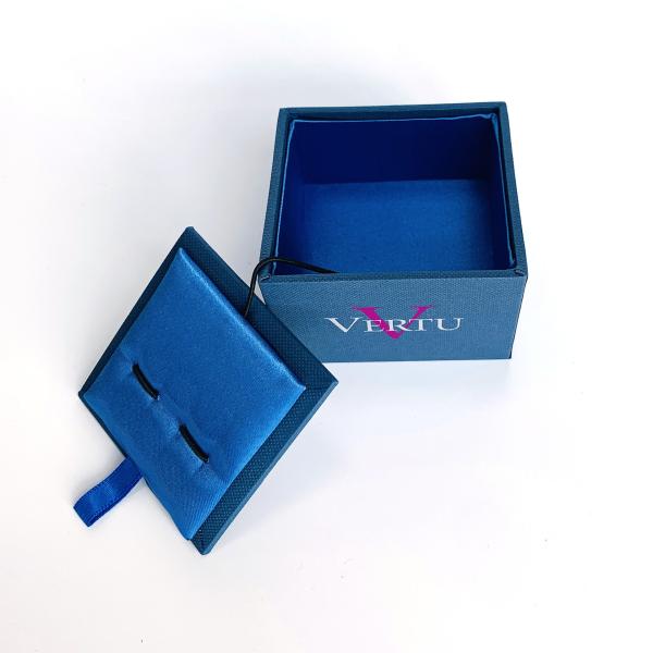 Luxury custom ring boxes jewelry Set leather Ring Box Bracelet Earring gift packaging box with logo printed