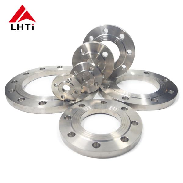 MOQ 1 Piece Titanium Thread Flange With Wooden Case Packaging