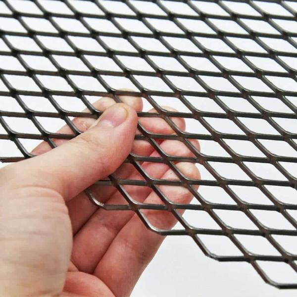 Heavy Duty Diamond Galvanized Steel Expanded Metal Construction Metal Mesh