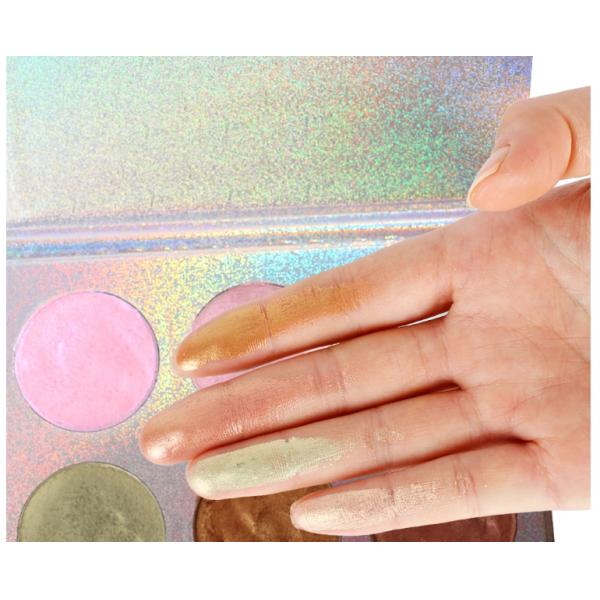 Muti - Colored Face Makeup Highlighter / Cream Based Highlighter Natural Look