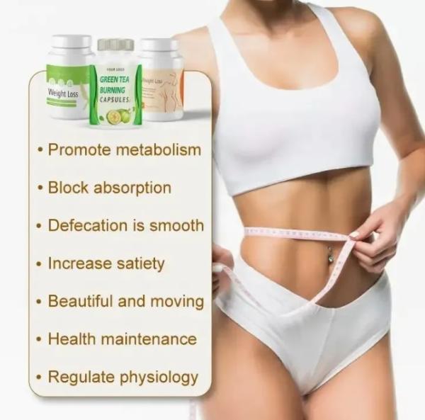 Natural Plant Extracts Fat Burning Capsules For Effective Weight Loss Support