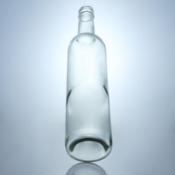 500ml Glass Liquor Bottle for Whisky Gin Rum Vodka Decal Surface Handling and Screw Top
