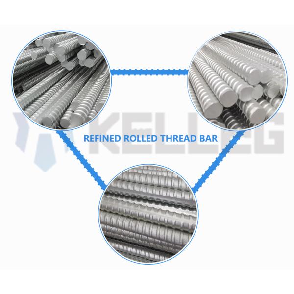 MicroPile Anchoring Thread Steel Rebar System with 15mm Diameter and 1-12m Length