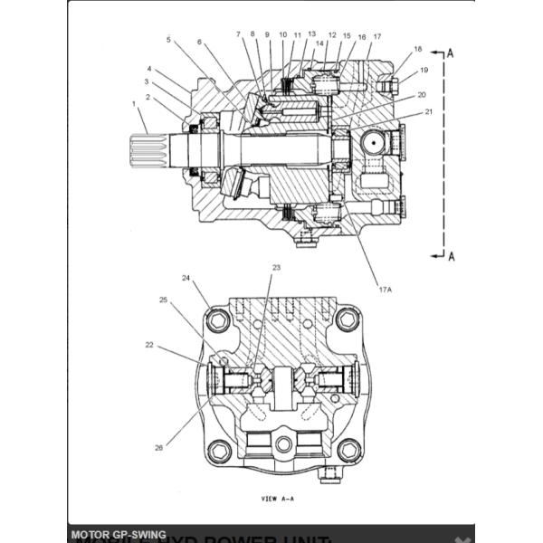 2042679 200-3373 266-7922 1559107 2344638 Swing Reduction Gearbox For E330C E330D E336D
