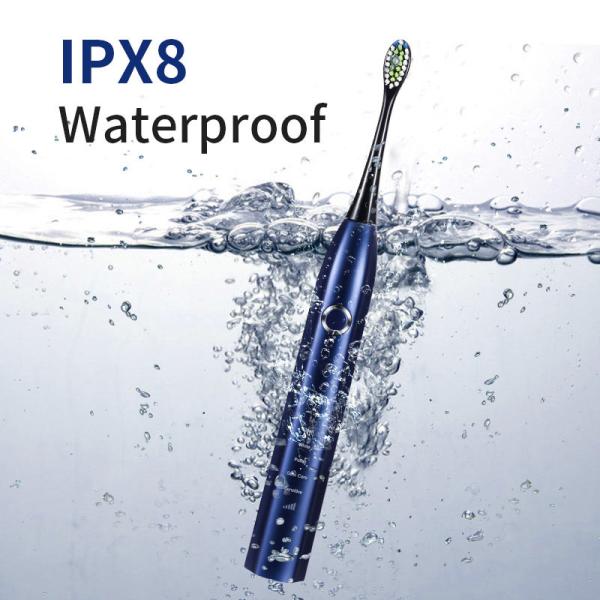 1200mAh Rechargeable Battery Toothbrush , Adult Portable Sonic Electric Toothbrush