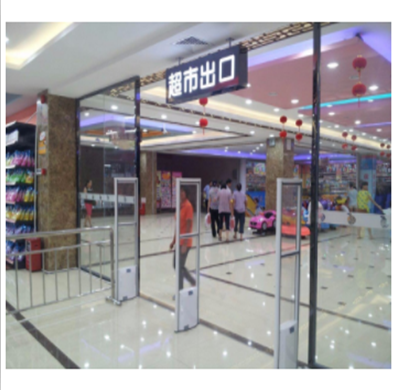 La etiqueta del RF de la ropa del supermercado con el logotipo aumentado/suavemente seguridad marca con etiqueta