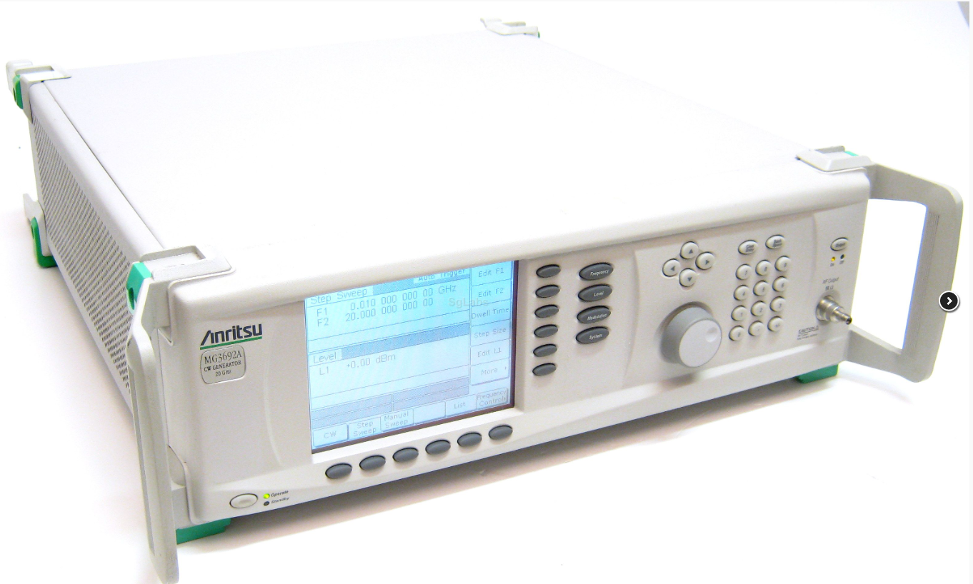 Anritsu MG3692A High Performance RF Signal Generator 2 to 20 GHz Pre-Owned
