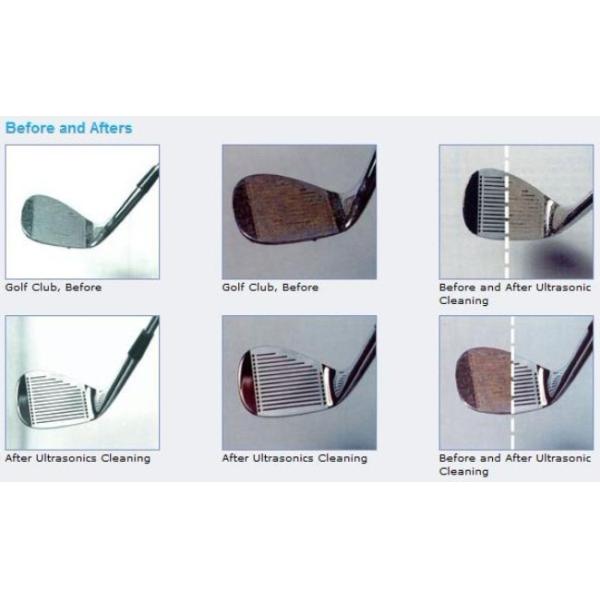 портативный ультразвуковой уборщик гольф-клуба 900В с счетчиком и рицинусом таймера