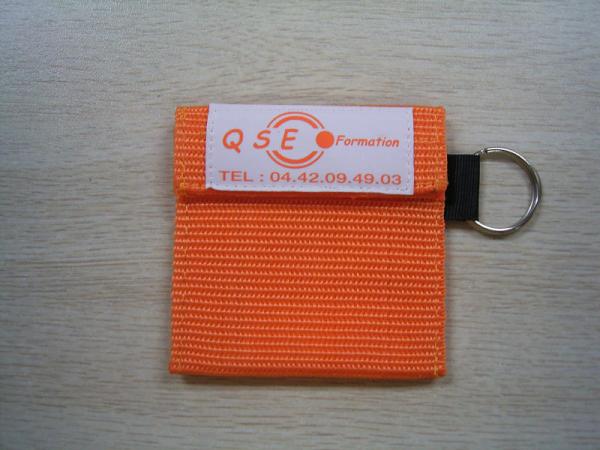 Saferlife CE cpr manikin face shield mask cpr life keychain kit