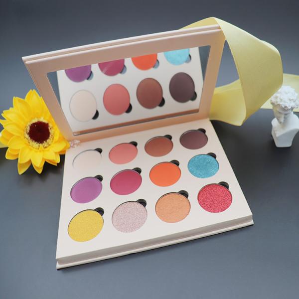 paleta mineral dramática 16.2*12.3*3.3cm da sombra da composição do ISO 500pcs