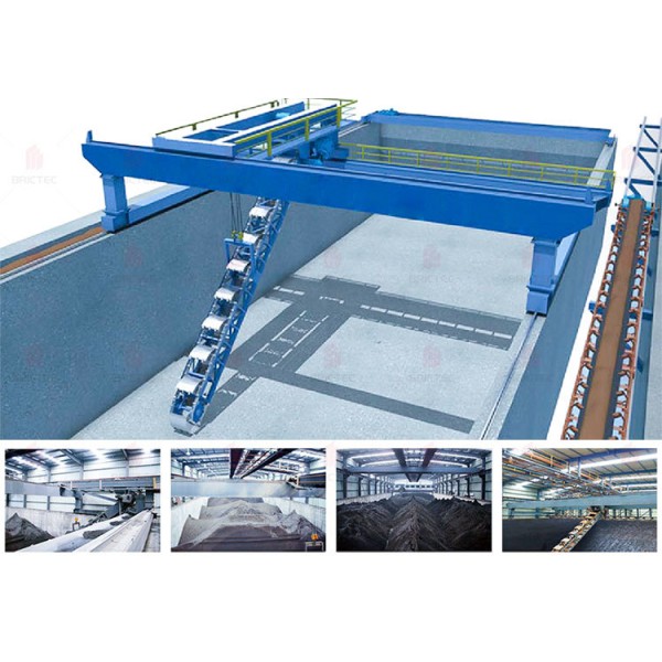 High-efficiency Continuous Operation Scraper Reclaimer with Uniform Material Reclaiming and Low-Wear Design for Clay Brick Making