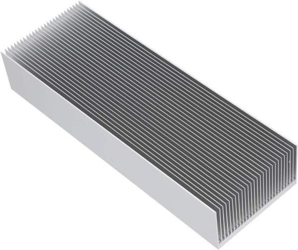 High Power Amplifier Supply Aluminum Heat Sink Extrusion Profiles
