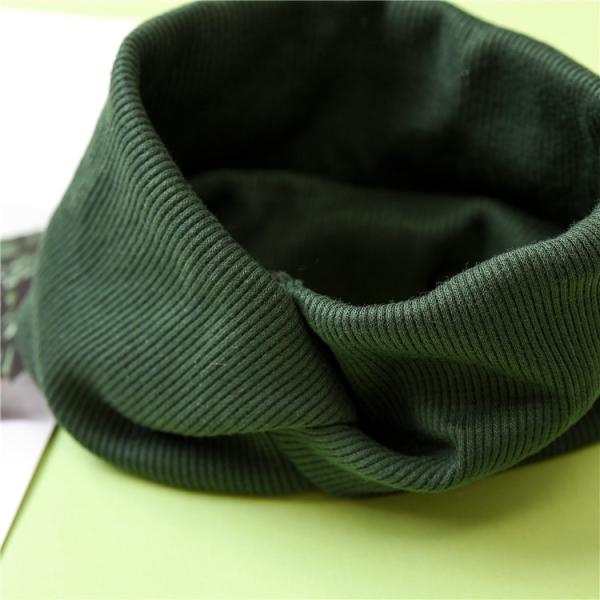 hair band accessories elastic pure color knitted wide hair bands women face wash sports headband wholesale