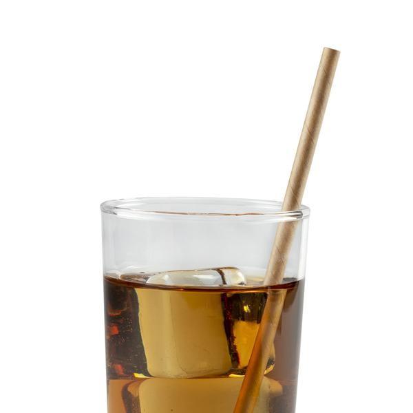 Waterproof Durable Thick Paper Straws Thick Multi Layered Smooth Cutting